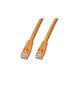 Premium Line 2m CAT6 Moulded Flylead - Orange
