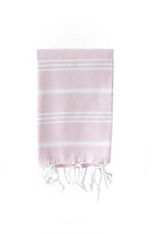 Turkish Hand Towel-100% Cotton - Elim Dusty Pink (60x90cm)