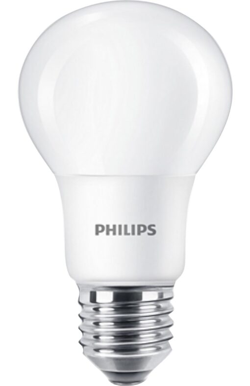 Philips A60 LED LAMP 6W E27 Screw Type  D/L - 12 Pack