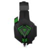 T-Dagger Rocky 3.5mm & USB Backlight Gaming Headset & Mic - Black & Green - Image 5