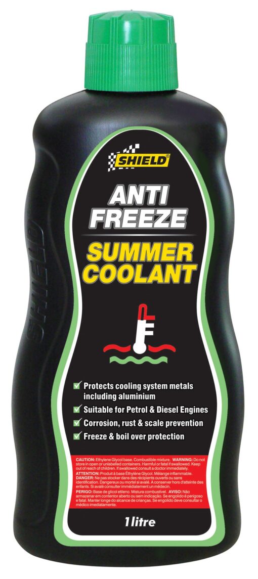 Shield Anti-freeze & Summer Protectant - 1 Litre