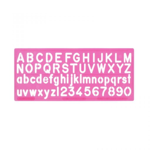 Penflex 10mm Stencil Set Lower Case