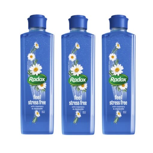 Radox - Feel Stress Free Foam Bath / Bubble Bath (3 x 500ml)