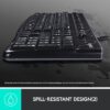 Logitech MK120 Wired Keyboard and Mouse for Windows-Black - Image 5