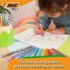 BIC Kids Turn & Colour 12 Wax Crayons - Twist Up and Draw - Image 4