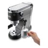 Delonghi - Dedica Manual Pump Espresso Machine EC685 - Black - Image 3