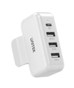 Unitek Power Expansion Apple Type-C Adapter - White (P1002A)