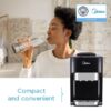 Midea Countertop Top Loading Water Dispenser - Black - Image 2