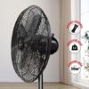 Bennett Read Steel Pedestal Fan - Black - Image 5