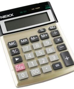 Nexx DK221 12 Digit Desktop Basic Calculator.