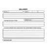 Treeline A6L - Duplicate Pen Carbon Book  - Delivery - Pack of 10 - Image 2