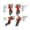 TechnoFit Pull Up Bar Multifunction 8-in-1 Exercise Station - White - Image 4