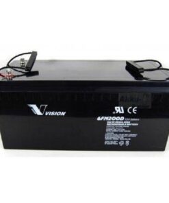 Vision Deep Cycle AGM Battery 6FM200Z-X (For Use With Inverters) (200Ah 12V)