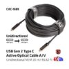 Club 3D USB Gen2 Type-C Active Optical Cable - 20m - Image 2