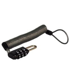 3-Dial Combination Padlock With Clip (LKCP-0566W)