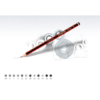 Staedtler 110 H tradition 110 H Red & Black Pencils - Box of 12 - Image 2