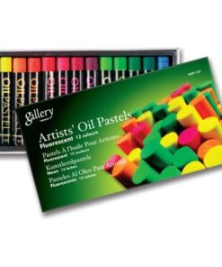 MUNGYO - Artists` Oil Pastels Fluorescent 12 Colours