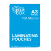 Blue Box | A3 Laminating Film Pouches - 150 Micron | Pack of 100