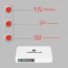 Volkano Mini UPS for WiFi or CCTV with Multi-Output - Constant Series - Image 3