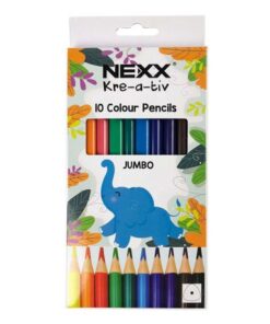NEXX Kre-a-tiv Jumbo Colour Pencils 10`s