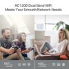 TP-Link Archer C64 AC1200 Wireless MU-MIMO WiFi Router - Image 5
