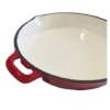 Chef Skillet - 26cm - Red Enamel - Image 3