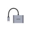 4K 60Hz USB-C to HDMI 2.0 and VGA Adapter with MST Dual Monitor - Image 2