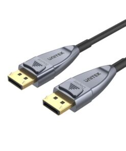 8K Fiber Optic DisplayPort 1.4 Cable (8K @60Hz, 4K 144Hz, 1440p @240Hz) - 20 m