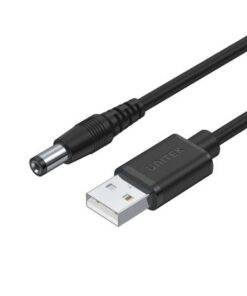 USB to DC 5.5 Power Cord