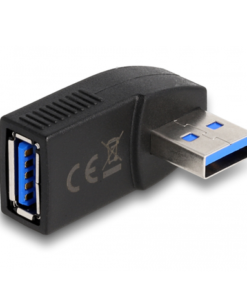 Delock 270° Horizontal Adapter USB 3.0 Male-Female Angled