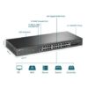 Tp-Link SG3428X JetStream 24-Port Gigabit L2+ Switch with4 10GE SFP+ Slots - Image 4