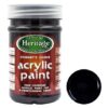 Heritage Pure Acrylic Paint 250ml - Black - Image 2