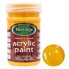Heritage Pure Acrylic Paint 250ml - Sunset Yellow - Image 2