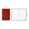 SDS A5 192 Page Lined Journal Hard Cover with Elastic Closure - Red - Image 2