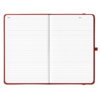 SDS A5 192 Page Lined Journal Hard Cover with Elastic Closure - Red - Image 3