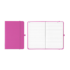 SDS A5 192 Page Lined Journal Hard Cover with Elastic Closure - Pink - Image 2