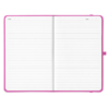 SDS A5 192 Page Lined Journal Hard Cover with Elastic Closure - Pink - Image 3
