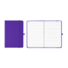 SDS A5 192 Page Lined Journal Hard Cover with Elastic Closure - Purple - Image 2