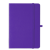 SDS A5 192 Page Lined Journal Hard Cover with Elastic Closure - Purple - Image 4