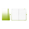 SDS A5 192 Page Lined Journal Hard Cover with Elastic Closure - Lime Green - Image 2