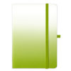 SDS A5 192 Page Lined Journal Hard Cover with Elastic Closure - Lime Green - Image 4
