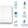 TP-Link TAPO S220 Smart Light Switch, 2-Gang 1-Way - Image 4