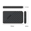 ORICO 2.5-inch USB3.1 Gen 1 Type-C to USB-A Hard Drive Enclosure - Blue - Image 2