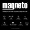 Magneto 200W (202Wh) Portable Power Backup Station - Image 5
