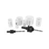 Tork Craft - 9Piece Bi-Metal Hole Saw Set - Professional Hole Cutters - Image 2