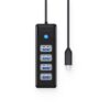 Orico 4 Port USB 3.0 Hub - Black - Image 2