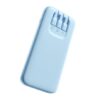 Romoss Pastel 10000mAh 15W Power Bank With Built in Cables - Blue - Image 5