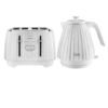 Delonghi Ballerina Kettle And Toaster Set - White - Image 13