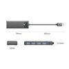 Orico PW 4-Port USB Hub - Black - Image 2