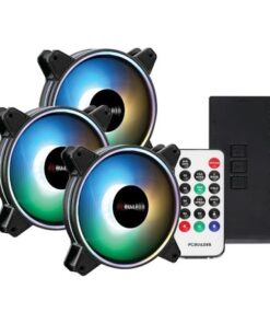 PCBuilder TEMPEST CHILL ARGB 120mm Dual Glow Fan - 3Pack